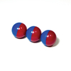 Dowling Magnets North/South Magnet Marbles, Red/Blue, PK100 736715